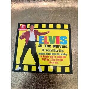 #2144**Elvis At The Movies 3-CD Set - Yellow Cover